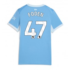 Manchester City Phil Foden #47 Hjemmedrakt Kvinner 2026-27 Kortermet